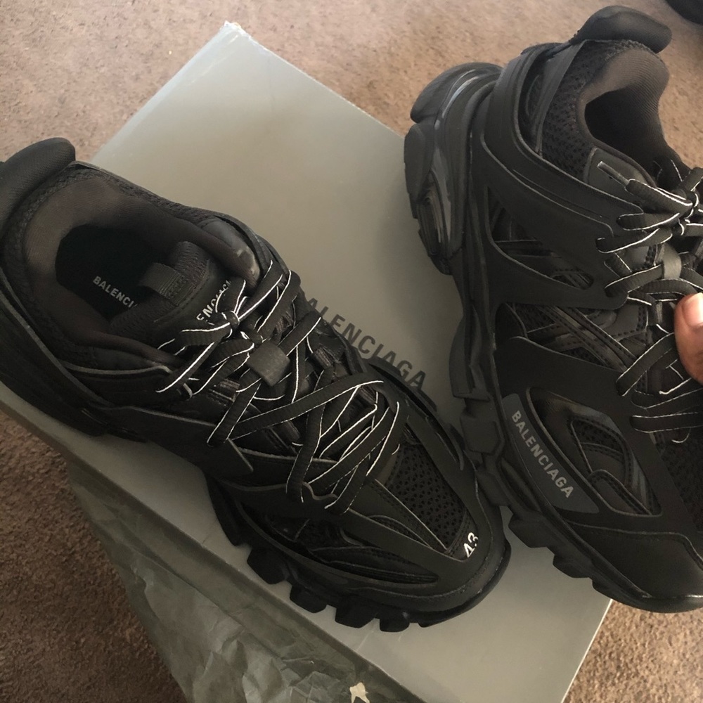 Balenciaga Track Runners (Black)